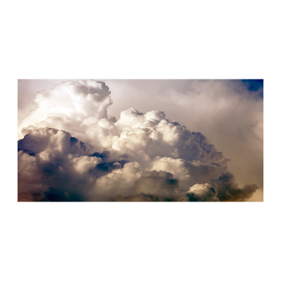 Foto-obraz szklany Chmury na niebie