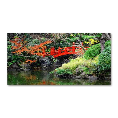 Foto obraz szkło hartowane Japoński ogród