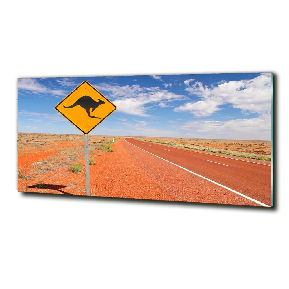 Foto obraz szklany Droga w Australii