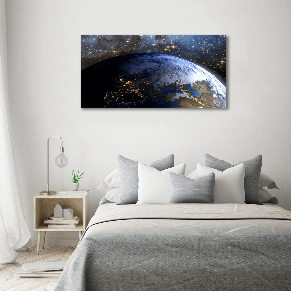 Foto obraz szkło hartowane Planeta Ziemia