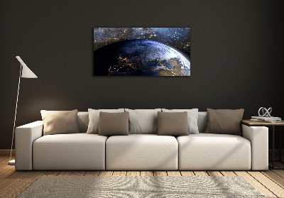 Foto obraz szkło hartowane Planeta Ziemia