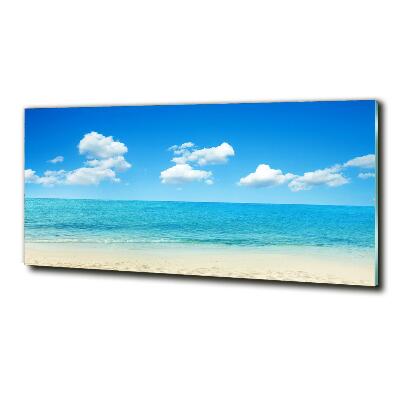 Foto obraz szkło hartowane Rajska plaża