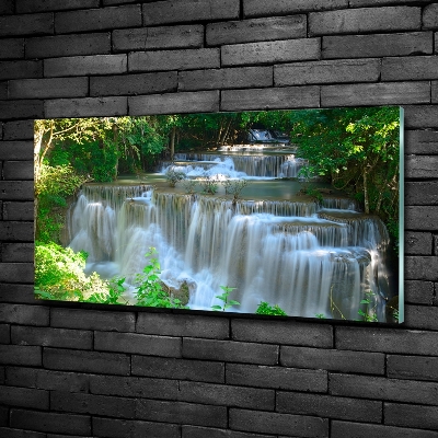 Foto obraz szkło hartowane Wodospad
