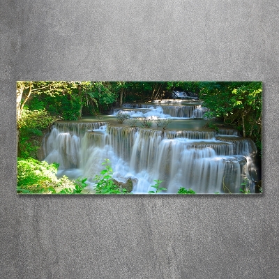 Foto obraz szkło hartowane Wodospad