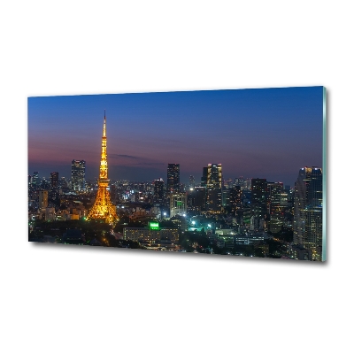 Foto obraz szkło hartowane Wieża w Tokio