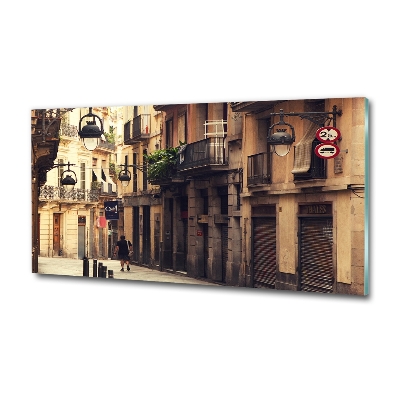 Fotoobraz na ścianę szklany Ulice Barcelony
