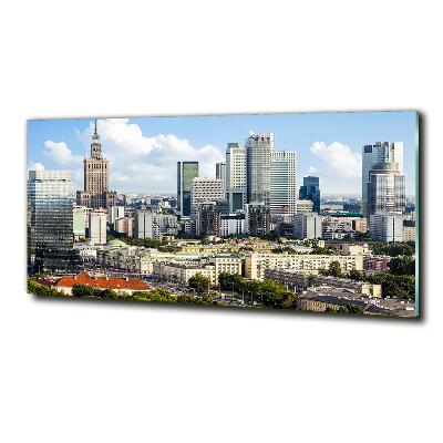 Fotoobraz na ścianę szklany Warszawa Polska