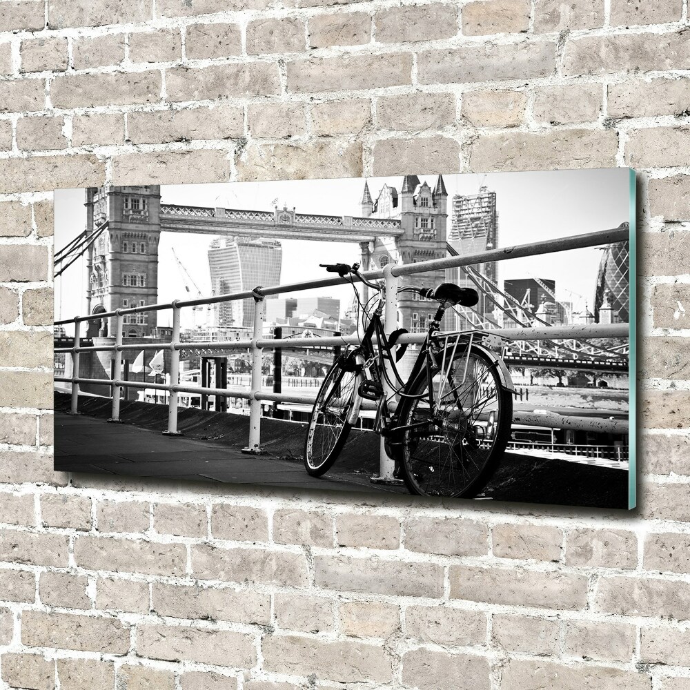 Foto obraz szklany Rower w Londynie