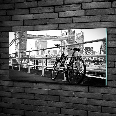 Foto obraz szklany Rower w Londynie