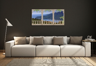 Fotoobraz na ścianę szklany Widok na zatokę
