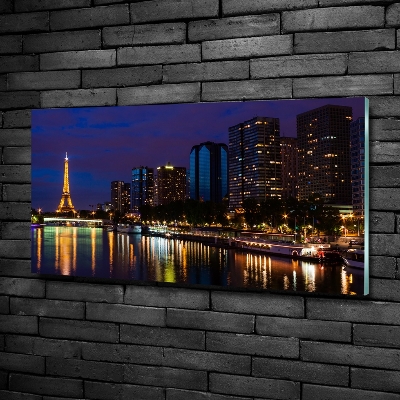 Foto obraz szkło hartowane Paryż nocą