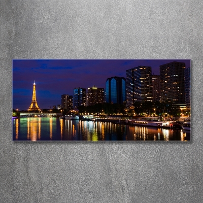 Foto obraz szkło hartowane Paryż nocą