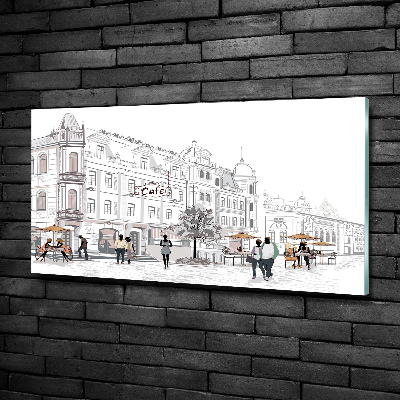 Foto obraz szkło hartowane Stare miasto