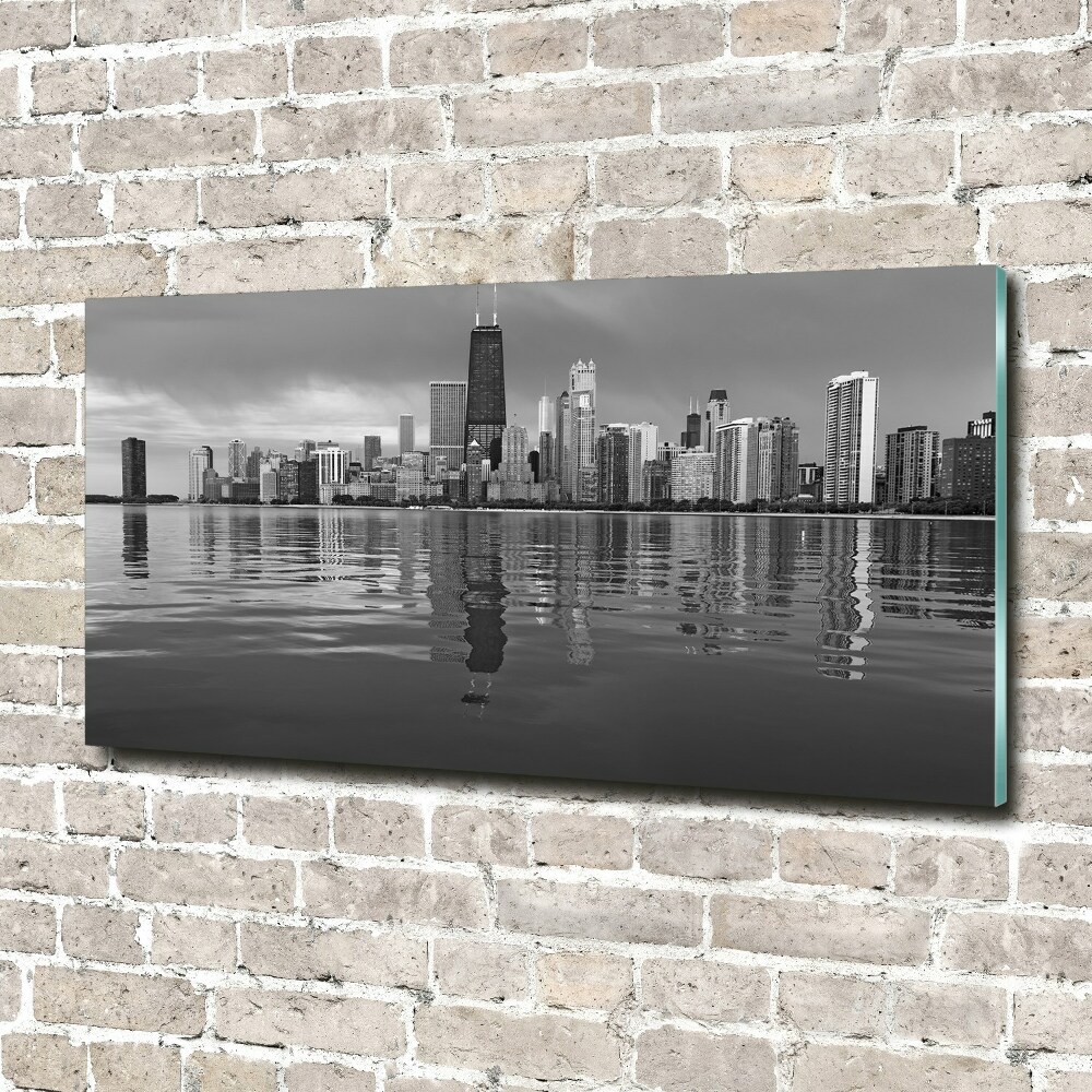 Fotoobraz na ścianę szkło hartowane Chicago