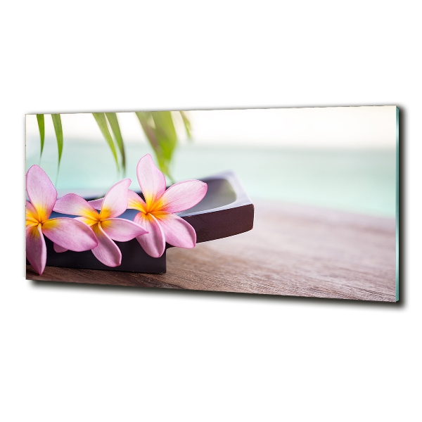 Foto obraz szkło hartowane Plumeria