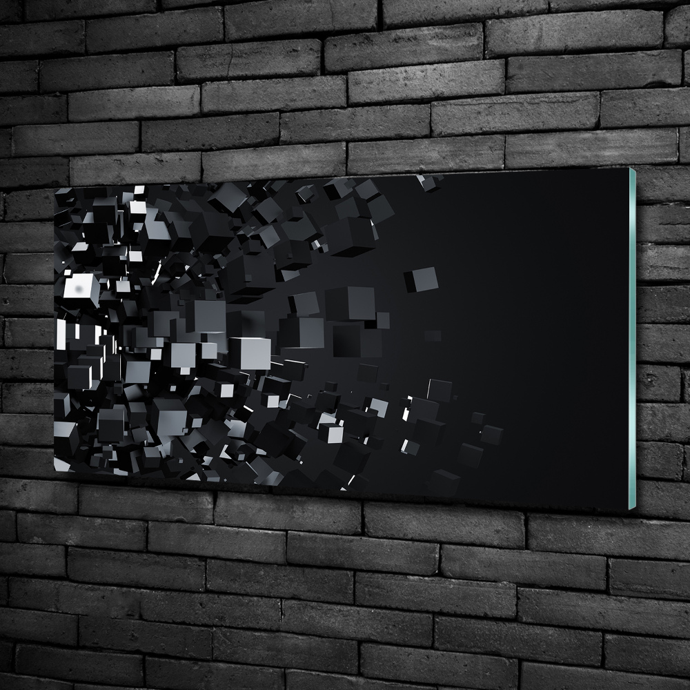 Foto obraz szkło hartowane Abstrakcja 3D