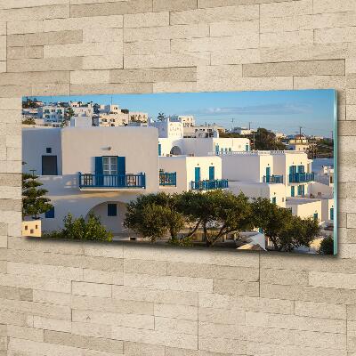 Foto obraz szkło hartowane Mykonos Grecja