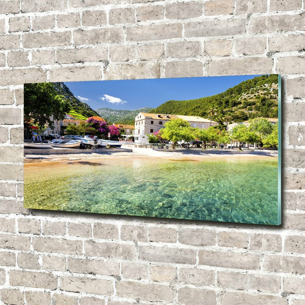 Foto obraz szklany Dalmacja Chorwacja