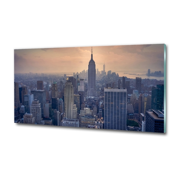 Foto obraz szklany Manhattan Nowy Jork