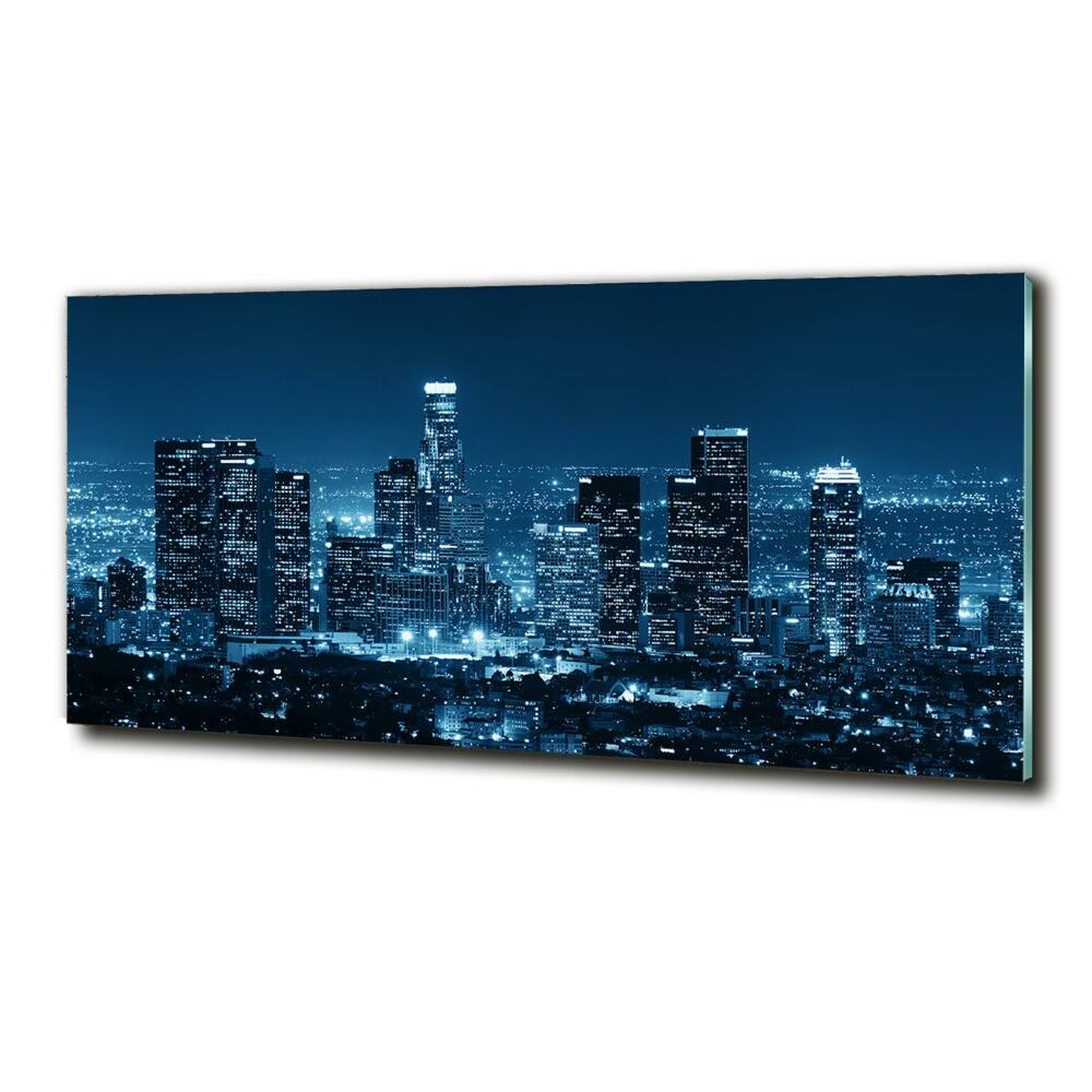 Foto obraz szklany Los Angeles nocą