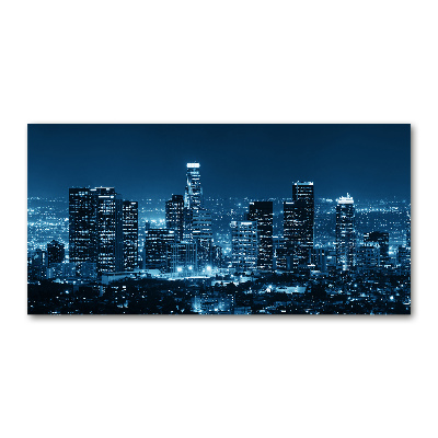 Foto obraz szklany Los Angeles nocą
