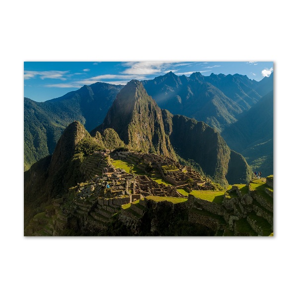 Foto obraz szklany Ruiny Machu Picchu