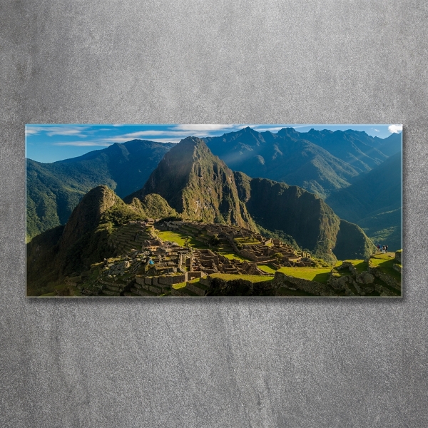 Foto obraz szklany Ruiny Machu Picchu