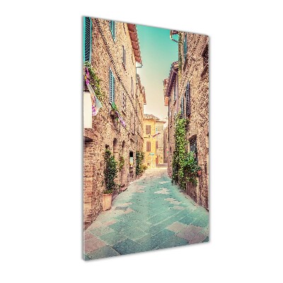 Foto obraz na szkle pionowy Włoskie uliczki