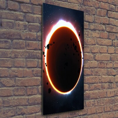 Foto obraz szklany pionowy Zaćmienie słońca