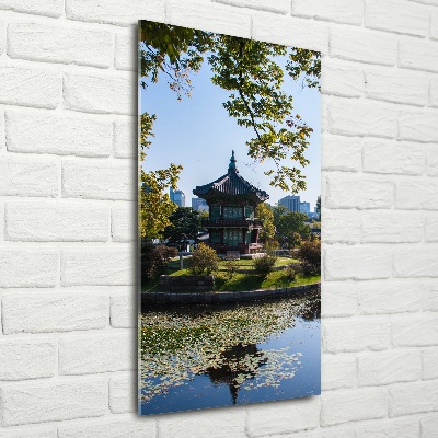 Foto obraz szklany pionowy Korea Południowa