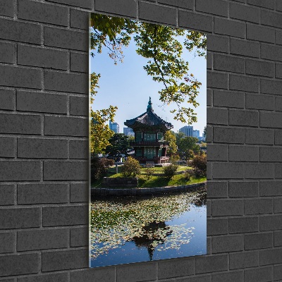 Foto obraz szklany pionowy Korea Południowa