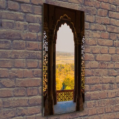 Foto obraz na szkle pionowy Fort Agra Indie