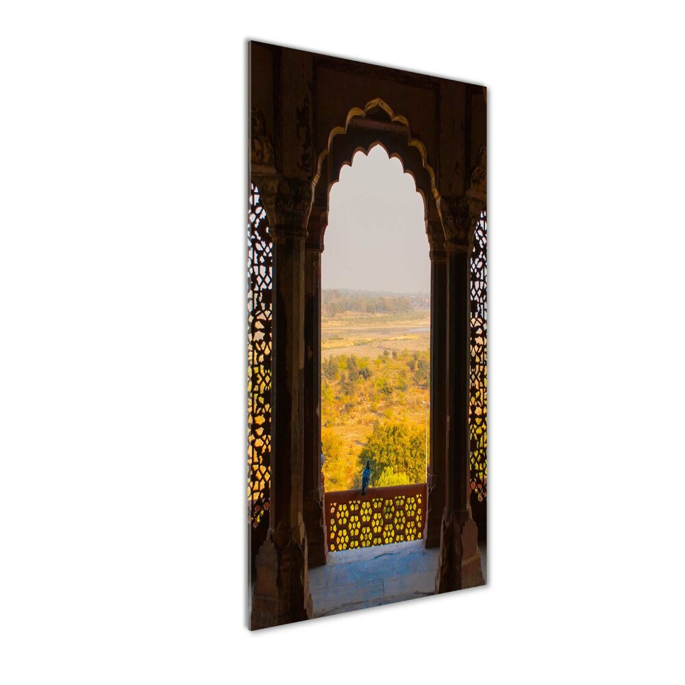 Foto obraz na szkle pionowy Fort Agra Indie