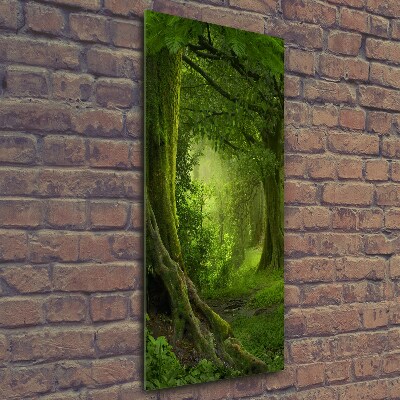 Foto obraz na szkle pionowy Tropikalna dżungla