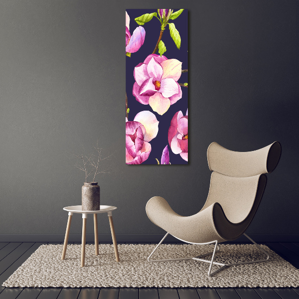 Foto-obraz szkło hartowane pionowy Magnolia