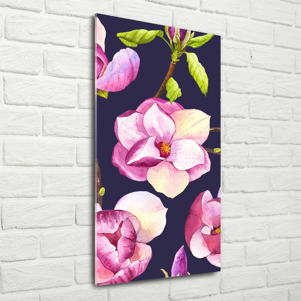 Foto-obraz szkło hartowane pionowy Magnolia