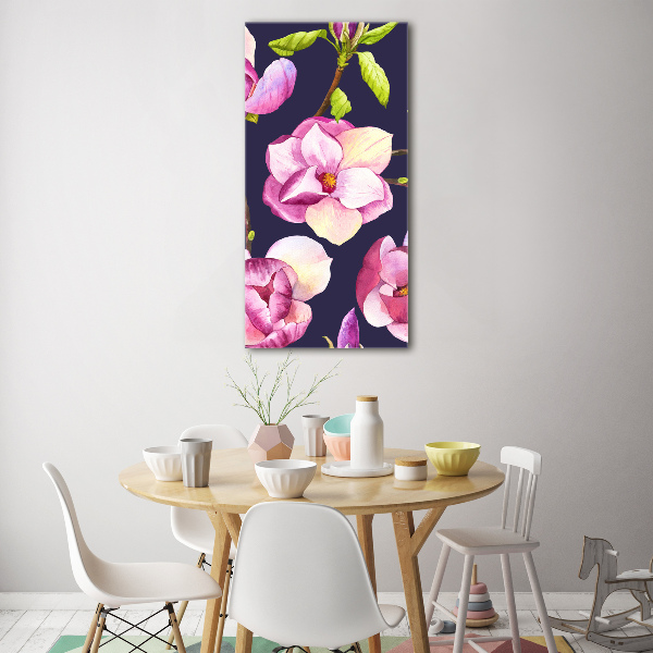 Foto-obraz szkło hartowane pionowy Magnolia