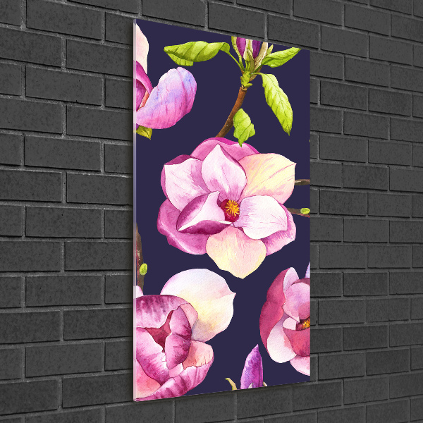 Foto-obraz szkło hartowane pionowy Magnolia