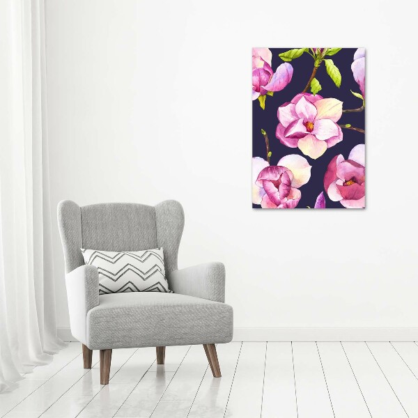 Foto-obraz szkło hartowane pionowy Magnolia
