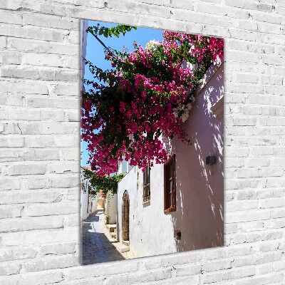 Foto obraz szkło hartowane pionowy Rodos Grecja