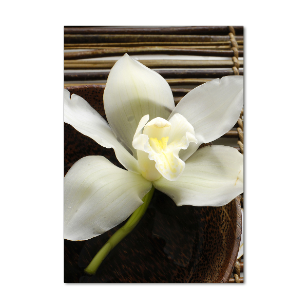 Foto-obraz szkło hartowane pionowy Orchidea