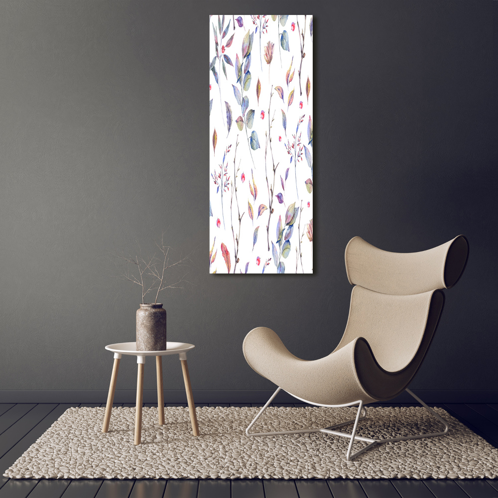 Foto obraz na szkle pionowy Liście eukaliptusa