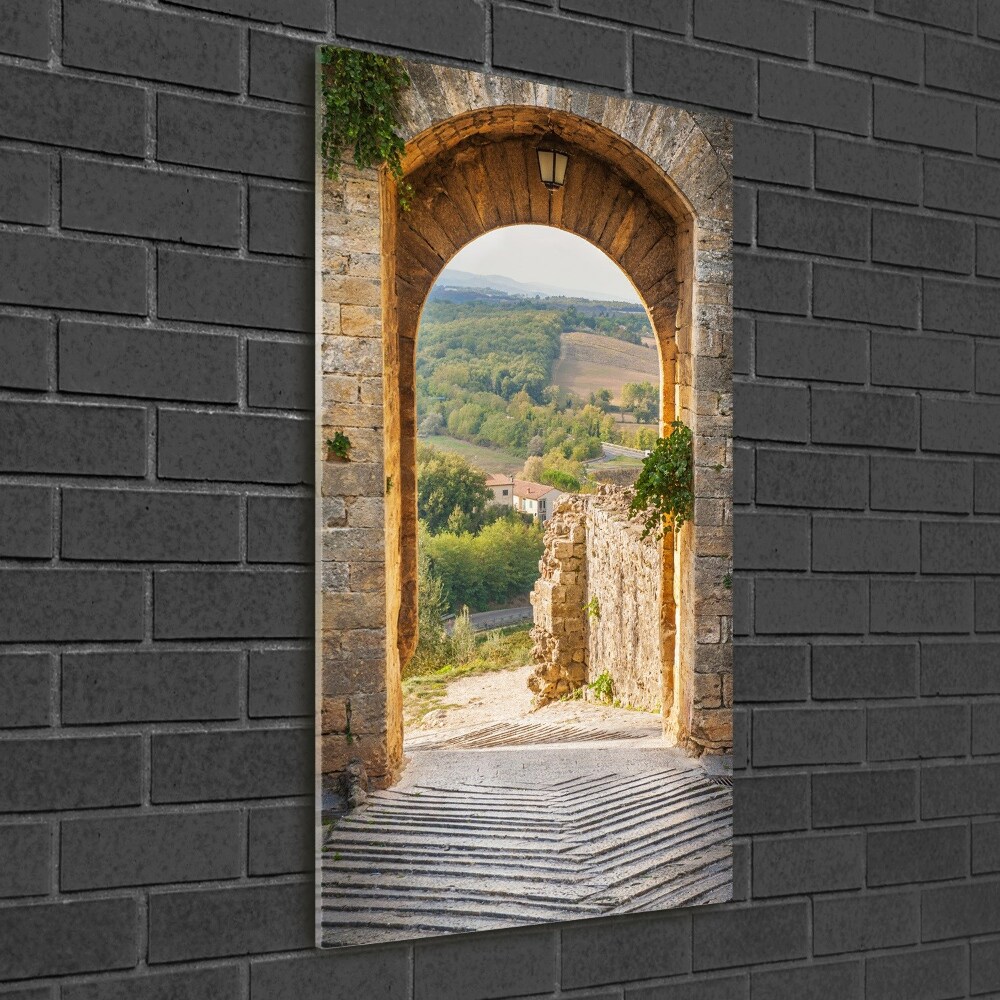 Foto obraz na szkle pionowy Toskania Włochy
