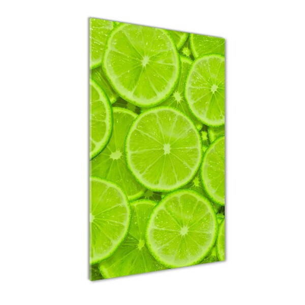 Foto-obraz zdjęcie na szkle pionowy Limonki