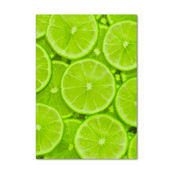 Foto-obraz zdjęcie na szkle pionowy Limonki