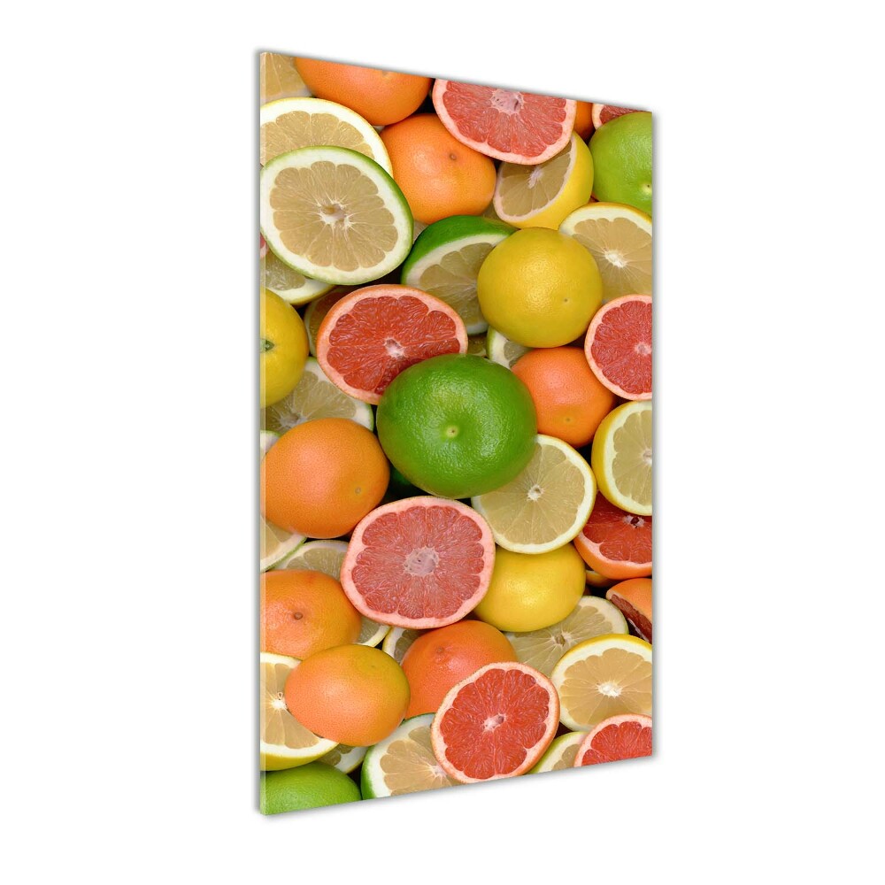 Foto obraz na szkle pionowy Owoce cytrusowe