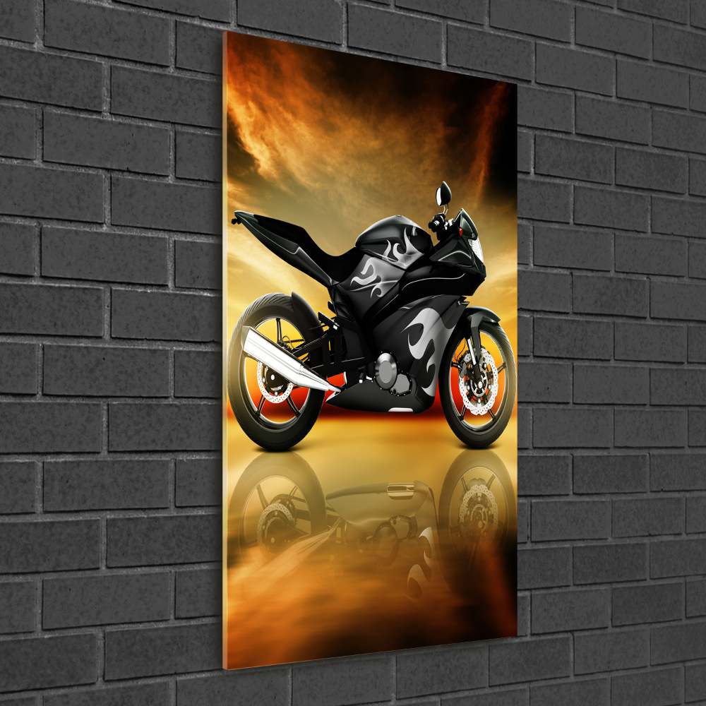 Foto-obraz szkło hartowane pionowy Motocykl