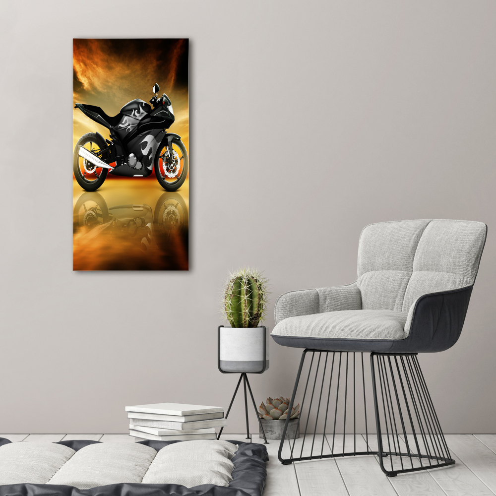 Foto-obraz szkło hartowane pionowy Motocykl