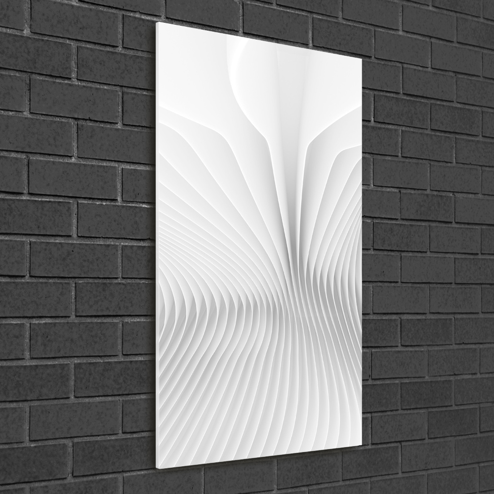 Foto obraz szklany pionowy Abstrakcja linie