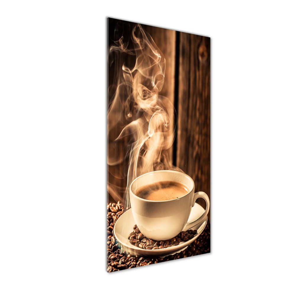 Foto obraz szklany pionowy Aromatyczna kawa